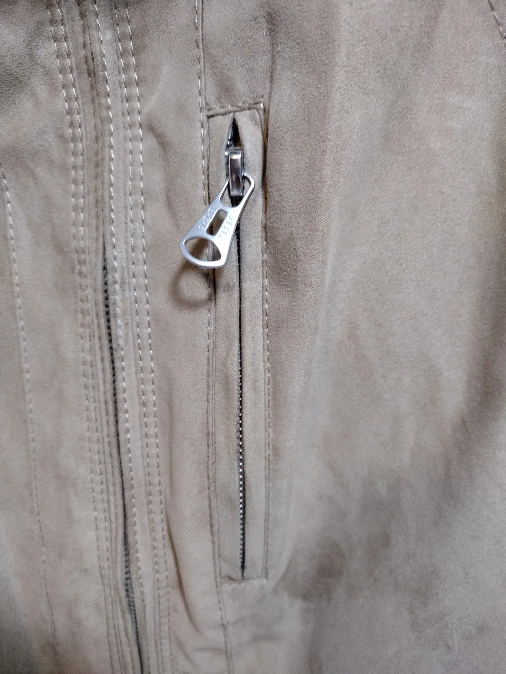 Bugatti Men's Tan Zip-Front Vest
